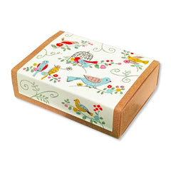 Cute Kawaii Shinzi Katoh Washi / Masking Deco Tape Set -  Bird Nature Spring Flower - for Scrapbooking Journal Planner Organizer Schedule Craft