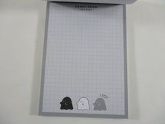 Cute Kawaii Q-Lia Ghost Obake Chan 4 x 6 Inch Notepad / Memo Pad - Stationery Designer Paper Collection