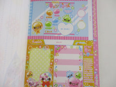 Cute Kawaii HTF Vintage Collectible Crux Candy 4 x 6 Inch Notepad / Memo Pad - Stationery Designer Paper Collection