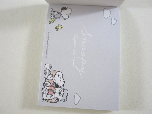Cute Kawaii Peanuts Snoopy Mini Notepad / Memo Pad Kamio - G Sofa Room ...