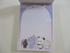 Cute Kawaii Kamio Dreamy Mochipan Panda Mini Notepad / Memo Pad - E Stars - Stationery Designer Writing Paper Collection