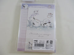 Cute Kawaii Crux Birds MINI Letter Set Pack - Stationery Writing Gift Note Paper Envelope