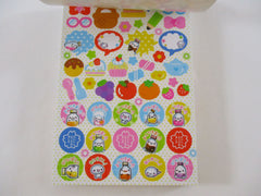 Cute Kawaii VHTF Vintage Collectible Q-Lia Soda Drink Bubble Theme 4 x 6 Inch Notepad / Memo Pad - Stationery Designer Paper Collection