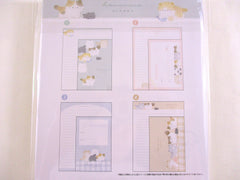 Cute Kawaii Crux Cat Nyanko Howamoco Kitty Letter Set Pack - Stationery Writing Paper Penpal