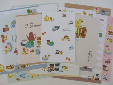 Cute Kawaii Kamio Pokemon Pikachu Letter Sets - C- Paper Envelope Stationery
