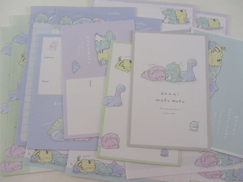 Cute Kawaii Kamio Dino Kouai mofu Crocs Tiger Letter Sets - Stationery Writing Paper Envelope