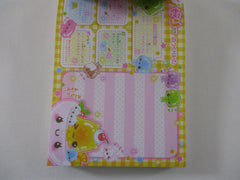 Rare ❤︎ Vintage *ੈ✩‧₊˚ Collectible ✿ Gift - Cute Kawaii VHTF Vintage Rare Collectible Crux Candy Candies 4 x 6 Inch Notepad / Memo Pad - Stationery Designer Paper Collection Gift