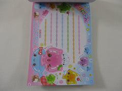 Rare ❤︎ Vintage *ੈ✩‧₊˚ Collectible ✿ Gift - Cute Kawaii VHTF Vintage Rare Collectible Crux Candy Candies 4 x 6 Inch Notepad / Memo Pad - Stationery Designer Paper Collection Gift