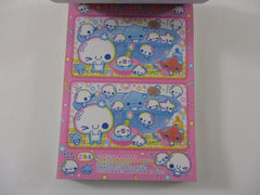 Cute Kawaii VHTF Vintage Collectible Kamio Soap Bubble A 4 x 6 Inch Notepad / Memo Pad - Stationery Designer Paper Collection