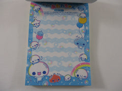 Cute Kawaii VHTF Vintage Collectible Kamio Soap Bubble A 4 x 6 Inch Notepad / Memo Pad - Stationery Designer Paper Collection