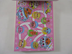 Rare ❤︎ Vintage *ੈ✩‧₊˚ Collectible ✿ Gift - Cute Kawaii VHTF Vintage Collectible Kamio Food Friends 4 x 6 Inch Notepad / Memo Pad - Stationery Designer Paper Collection