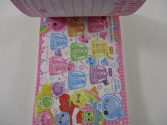 Rare ❤︎ Vintage *ੈ✩‧₊˚ Collectible ✿ Gift - Cute Kawaii VHTF Vintage Rare Collectible Kamio Candy Candies 4 x 6 Inch Notepad / Memo Pad - Stationery Designer Paper Collection Gift