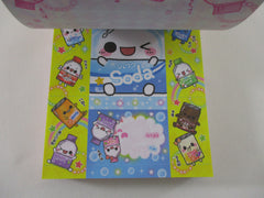 Rare ❤︎ Vintage *ੈ✩‧₊˚ Collectible ✿ Gift - Cute Kawaii VHTF Vintage Rare Collectible Kamio Drink Soda Pop 4 x 6 Inch Notepad / Memo Pad - Stationery Designer Paper Collection Gift