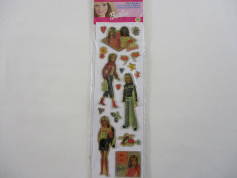 Sandylion Barbie 2 x 6 inch Gem Sticker Sheet - A
