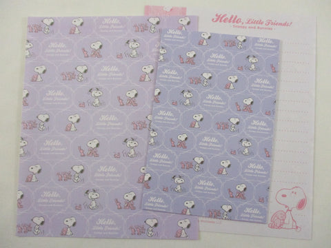 Cute Kawaii Snoopy 2022 Letter Set - Writing Papers Envelope
