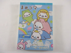 Rare ❤︎ Vintage *ੈ✩‧₊˚ Collectible ✿ Gift - Cute Kawaii San-X Mamegoma Seal 4 x 6 Inch Notepad / Memo Pad - C - Stationery Designer Paper Collection 2008