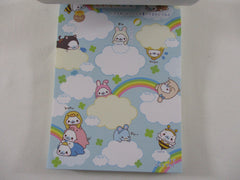 Rare ❤︎ Vintage *ੈ✩‧₊˚ Collectible ✿ Gift - Cute Kawaii San-X Mamegoma Seal 4 x 6 Inch Notepad / Memo Pad - C - Stationery Designer Paper Collection 2008