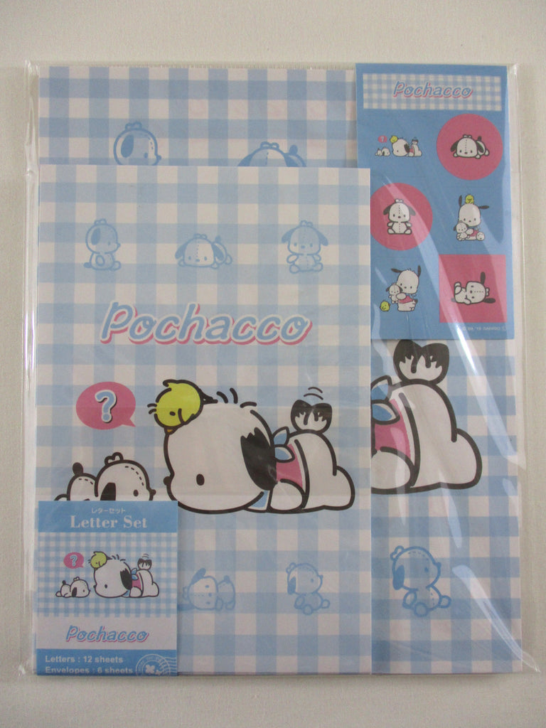Cute Kawaii ā§ā įµįµ š ā
Ėā® Sanrio āŖāŖā¤ļø Pochacco Dog Letter Set Pack - Stationery Writing Paper Envelope Penpal
