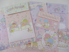 Cute Kawaii Sanrio Little Twin Stars Rare Letter Sets - Stationery Writing Paper Penpal Collectible Preowned Gift
