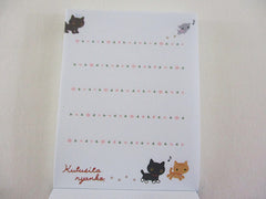 Vintage Rare VHTF - Cute Kawaii San-X Kutusita Nyanko Cat Mini Notepad / Memo Pad - A - Stationery Penpal Gift