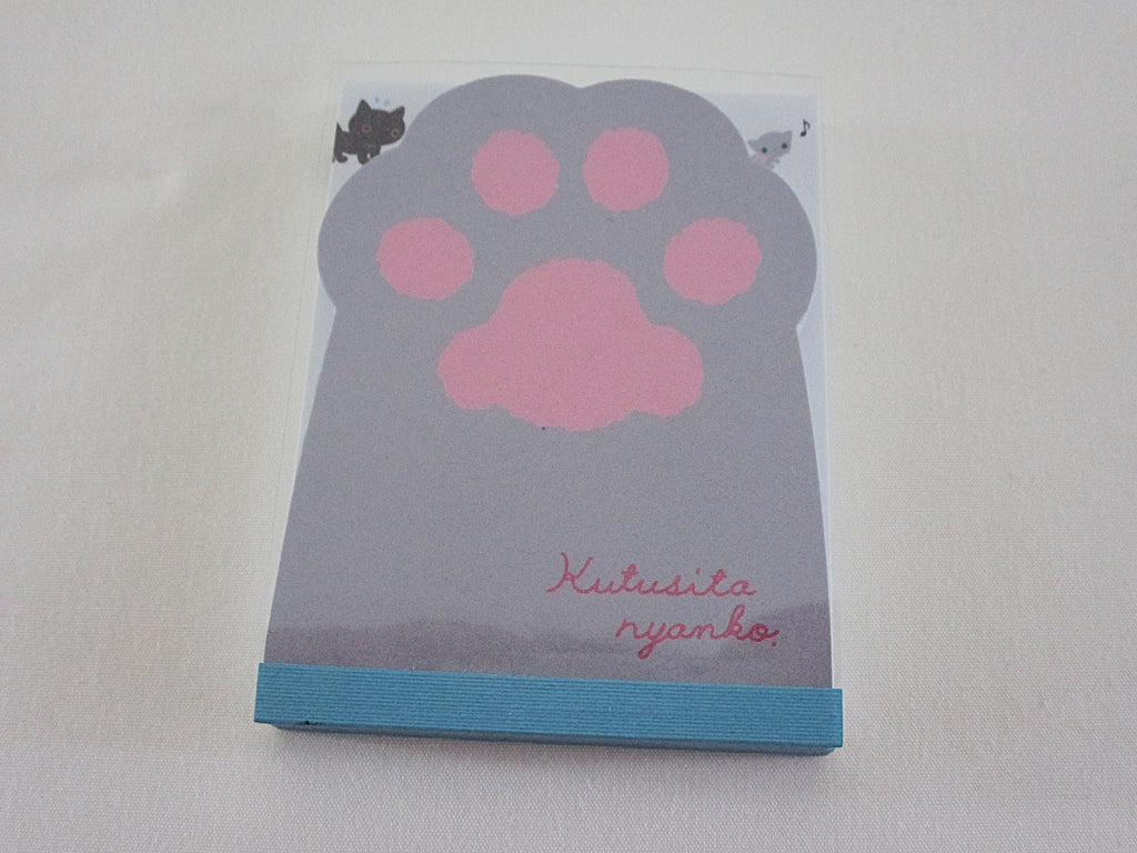 Vintage Rare VHTF - Cute Kawaii San-X Kutusita Nyanko Cat Mini Notepad / Memo Pad - A - Stationery Penpal Gift
