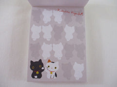 Vintage Rare VHTF - Cute Kawaii San-X Kutusita Nyanko Cat Mini Notepad / Memo Pad - C - Stationery Penpal Gift