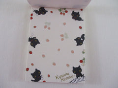 Vintage Rare VHTF - Cute Kawaii San-X Kutusita Nyanko Cat Mini Notepad / Memo Pad - D - Stationery Penpal Gift