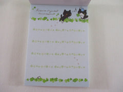 Vintage Rare VHTF - Cute Kawaii San-X Kutusita Nyanko Cat Mini Notepad / Memo Pad - B - Stationery Penpal Gift