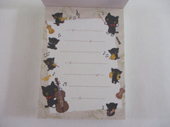 Vintage Rare VHTF - Cute Kawaii San-X Kutusita Nyanko Cat Mini Notepad / Memo Pad - H - Stationery Penpal Gift