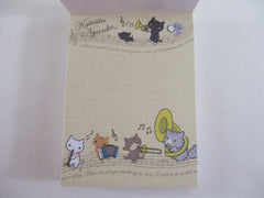 Vintage Rare VHTF - Cute Kawaii San-X Kutusita Nyanko Cat Mini Notepad / Memo Pad - J - Stationery Penpal Gift