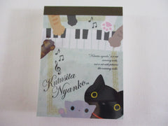 Vintage Rare VHTF - Cute Kawaii San-X Kutusita Nyanko Cat Mini Notepad / Memo Pad - K - Stationery Penpal Gift