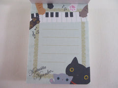 Vintage Rare VHTF - Cute Kawaii San-X Kutusita Nyanko Cat Mini Notepad / Memo Pad - K - Stationery Penpal Gift