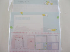 Cute Kawaii Q-lia Fruit Strawberry Lemon Little Tail Bird Letter Set Pack - Stationery Writing Paper Envelope Penpal Stationary Journal Gift