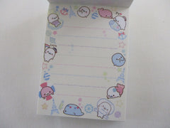 Vintage Rare VHTF - Cute Kawaii (:3 っ)っ San-X Mamegoma Seal Mini Notepad / Memo Pad - B - Stationery Penpal Diary Gift