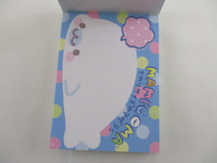 Vintage Rare VHTF - Cute Kawaii (:3 っ)っ San-X Mamegoma Seal Mini Notepad / Memo Pad - C - Stationery Penpal Diary Gift