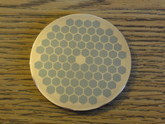 EXTREMELY RARE Superconductor Copper Niobium Metal Alloy (Beehive Pattern) from the ex-Texas Superconducting Super Collider / DESERTRON