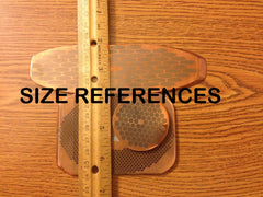 EXTREMELY RARE Superconductor Copper Niobium Metal Alloy (Honeycomb Elliptic Pattern) from the ex-Texas Superconducting Super Collider / DESERTRON