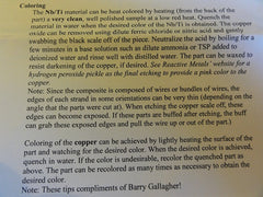 EXTREMELY RARE Superconductor Copper Niobium Metal Alloy (Honeycomb Elliptic Pattern) from the ex-Texas Superconducting Super Collider / DESERTRON