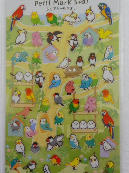 25Pcs Colorful DIY Bird Stickers For Journaling Scrapbook Notebook