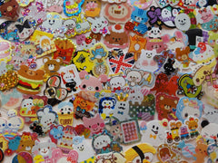 Grab Bag Stickers: 200 pcs for Scrapbooking Journal Craft Planner Gift Cute Kawaii