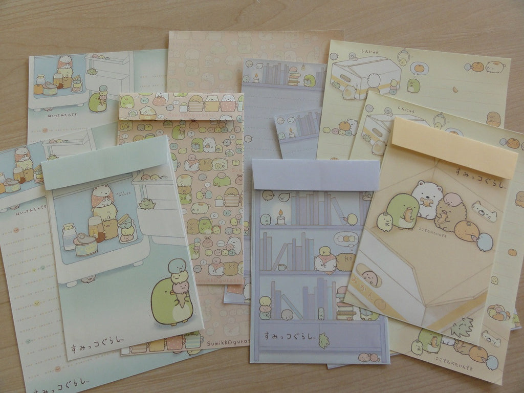 San-X Sumikko Gurashi Corner Letter Sets - B
