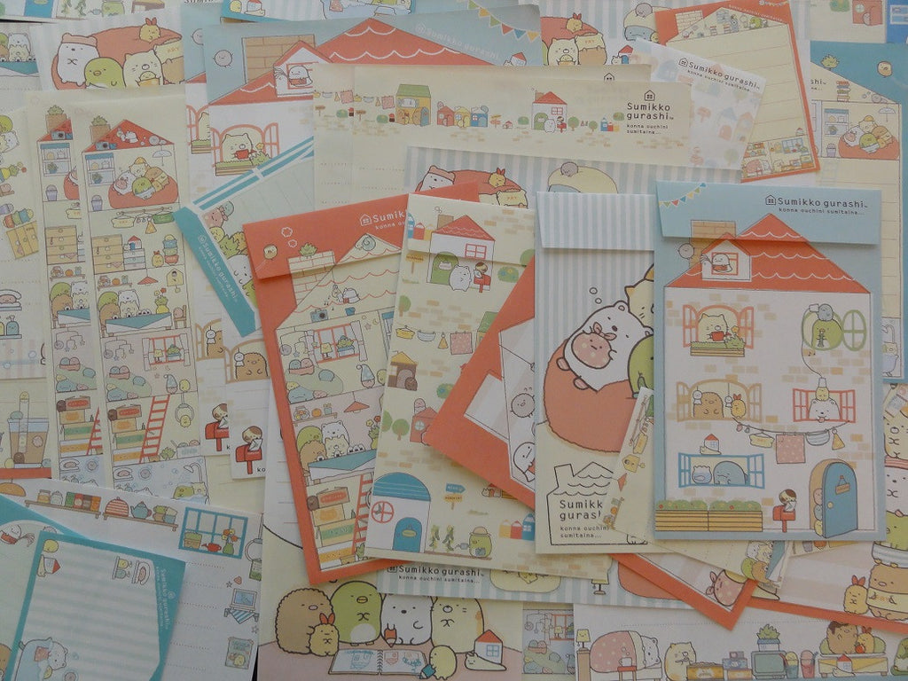 San-X Sumikko Gurashi Home Stationery Set