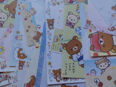 z San-X Rilakkuma Bear Summer Beach Memo Note Paper Set