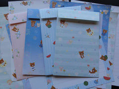 z San-X Rilakkuma Beach Summer Letter Sets - A