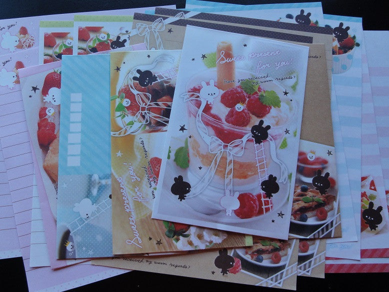 z Q-Lia Sweet Present Rabbit Letter Sets