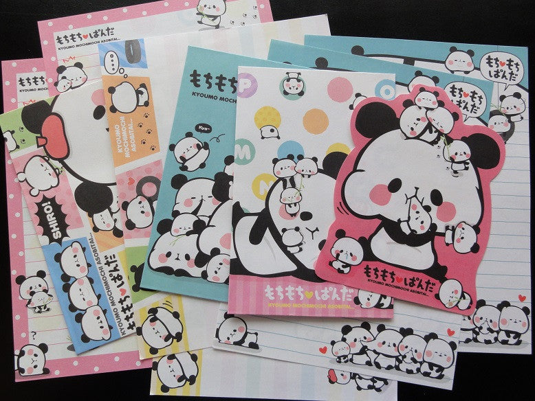 Kamio Mochi Panda Letter Sets
