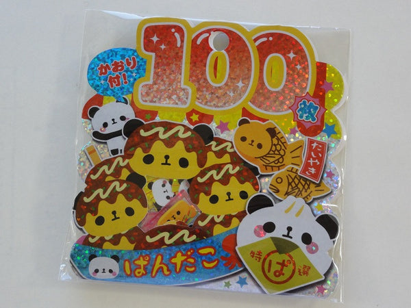 Cute Kawaii Kamio Mochi Panda Sticker Flakes Sack - for Journal Planne –  Alwayz Kawaii