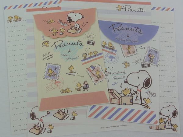 Peanuts Snoopy Letter Sets - E - Stationery Writing Paper Envelope ...