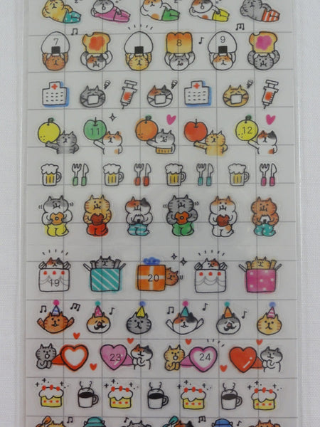 Cute Kawaii Mind Wave Cat Schedule Sticker Sheet - for Journal Planner – Alwayz  Kawaii