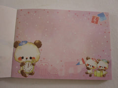 Cute Kawaii Crux Moji Panda Star Horoscope Dream Night Travel Mini Notepad / Memo Pad - Stationery Design Writing Collection